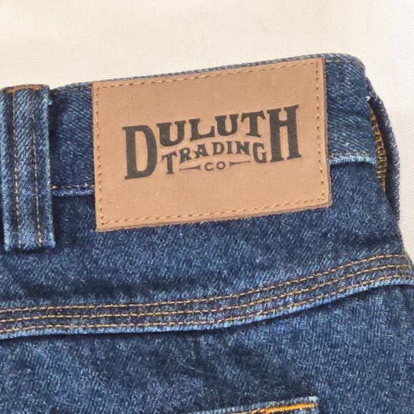 Duluth Trading Men's Jeans. Size 40x36. Dark Wash. - Picture 10 of 11